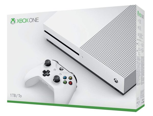 Xbox One S (Weiß) (1TB) (EU) (OVP) (sehr guter Zustand) - Xbox One