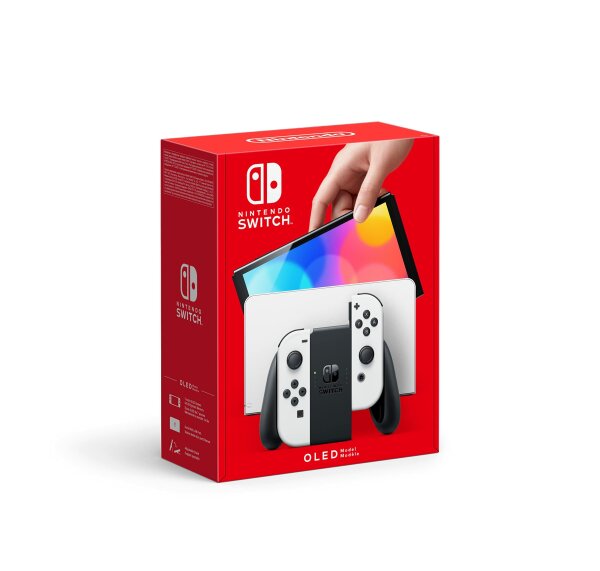 Nintendo Switch Konsole OLED (HEG-001) (EU) (OVP) (neuwertiger Sammlerzustand) - Nintendo Switch