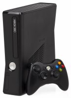 Xbox 360 S (Schwarz) inkl. Controller & Kabel (250GB)...