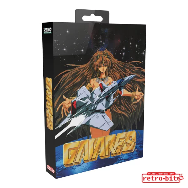 Gaiares (incl. T-Shirt, Size XL) (US) (reversible cover) (CIB) (new) - Sega Mega Drive / Genesis