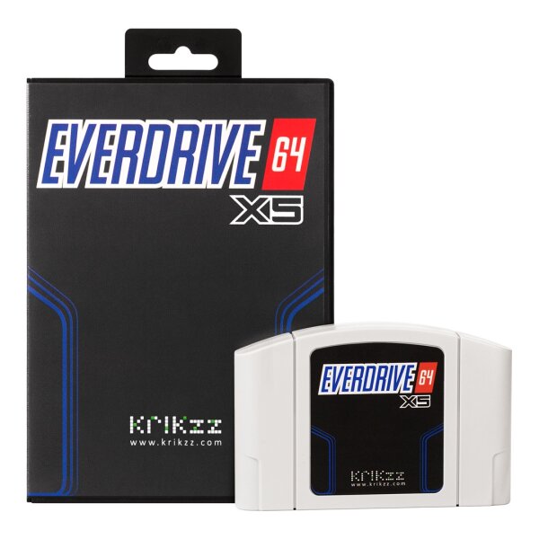 Everdrive 64 X5 Flashcart / SD-Card Adapter (EU) (lose) (neu) - Nintendo 64 (N64)