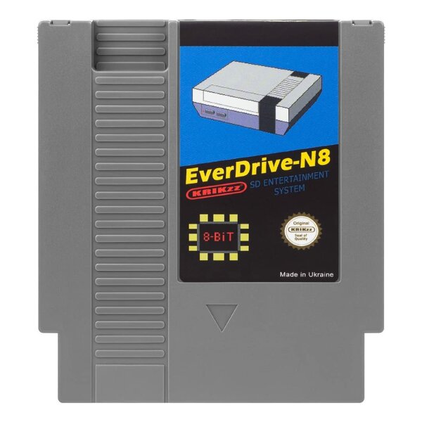 Everdrive N8 (Made in Ukraine) Flashcart / SD-Card Adapter (EU) (lose) (neu) - Nintendo Entertainment System (NES)