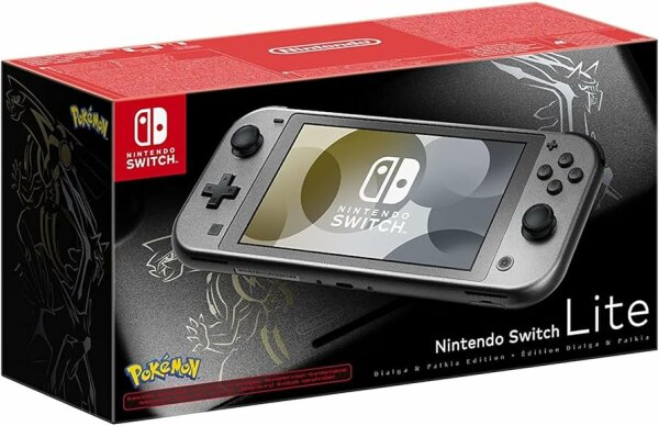 Nintendo Switch Lite (Dialga & Falkia Edition) (EU) (OVP) (sehr guter Zustand) - Nintendo Switch