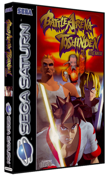 Battle Arena Toshinden Remix (EU) (CIB) (acceptable) - Sega Saturn