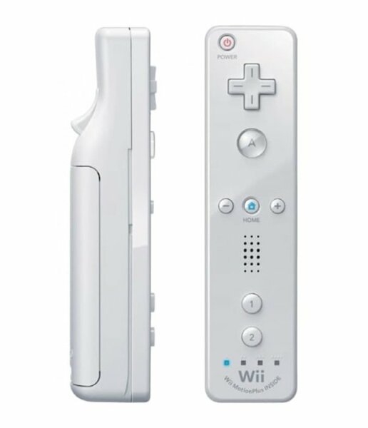 Wii Remote / Wiimote Controller / Fernbedinung inkl. Wii Motion Plus (RVL-036) (EU) (lose) (sehr guter Zustand) - Nintendo Wii