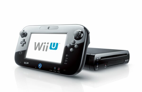 Nintendo Wii U (Schwarz) (32GB, WUP-101) (EU) (lose) (sehr guter Zustand) - Nintendo Wii U