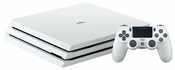 Sony PlayStation 4 Pro (Weiß) (CUH-71XXB, 1TB) (EU) (lose) (gebraucht) - PlayStation 4 (PS4)