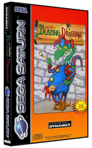 Blazing Dragons (EU) (OVP) (neuwertiger Sammlerzustand) - Sega Saturn