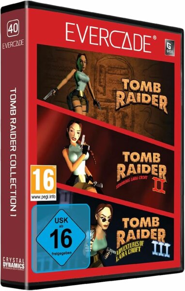 Tomb Raider Collection 1 (EU) (CIB) (mint condition) - Evercade