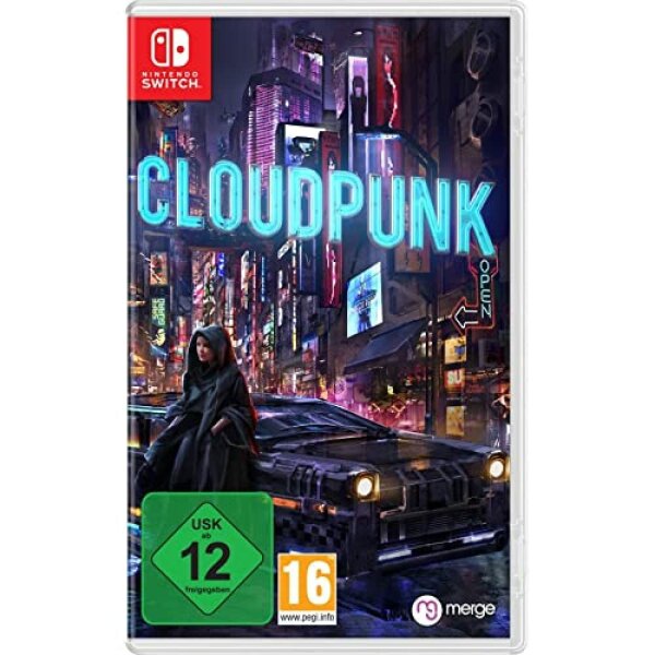 Cloudpunk (PEGI) (EU) (OVP) (neuwertiger Sammlerzustand) - Nintendo Switch