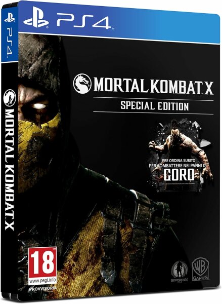 Mortal Kombat X (Special Edition) (EU) (CIB) (mint condition) - PlayStation 4 (PS4)