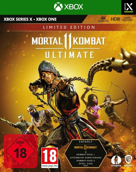 Mortal Kombat 11 Ultimate (Limited Edition + Steelbook) (EU) (CIB) (new) - Xbox One