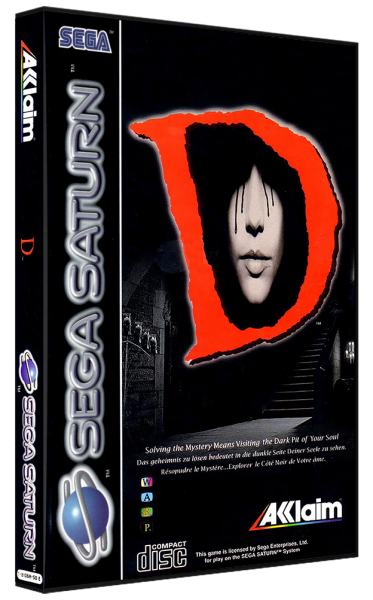 D (EU) (CIB) (mint condition) - Sega Saturn