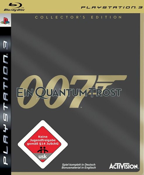 James Bond 007 – Ein Quantum Trost (Collectors Edition) (EU) (CIB) (very good condition) - PlayStation 3 (PS3)