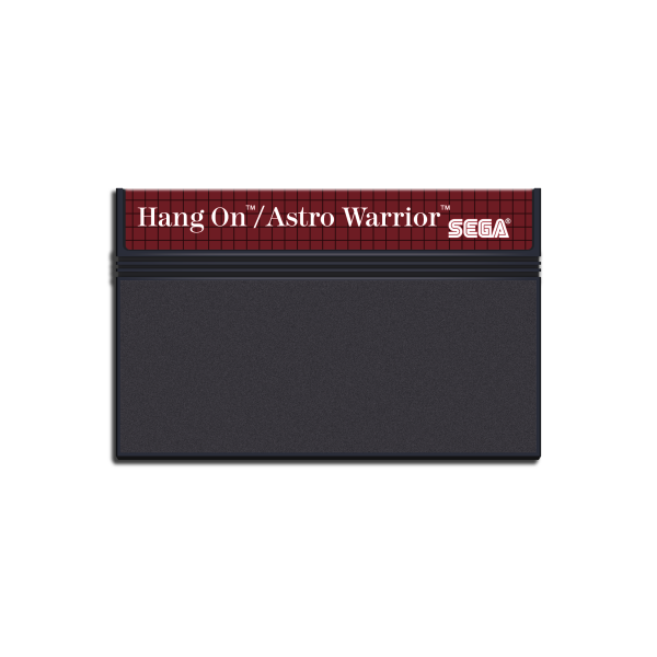 Hang On / Astro Warrior (EU) (loose) (very good condition) - Sega Master System