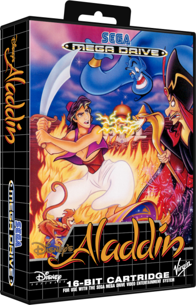 Aladdin (EU) (OVP) (sehr guter Zustand) - Sega Mega Drive