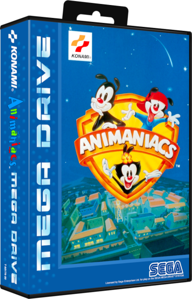 Animaniacs (EU) (OVP) (neuwertiger Sammlerzustand) - Sega Mega Drive