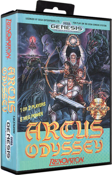 Arcus Odyssey (EU) (OVP) (sehr guter Zustand) - Sega Mega Drive