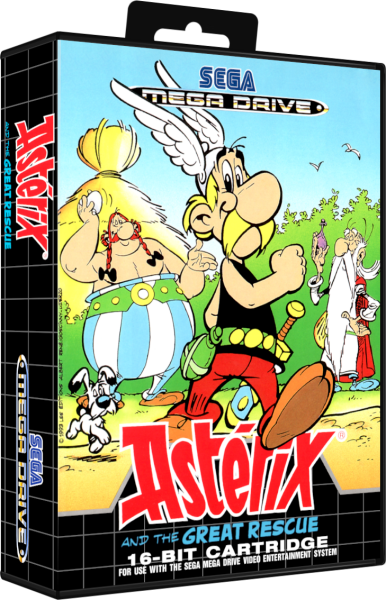 Asterix and the Great Rescue (EU) (OVP) (sehr guter Zustand) - Sega Mega Drive