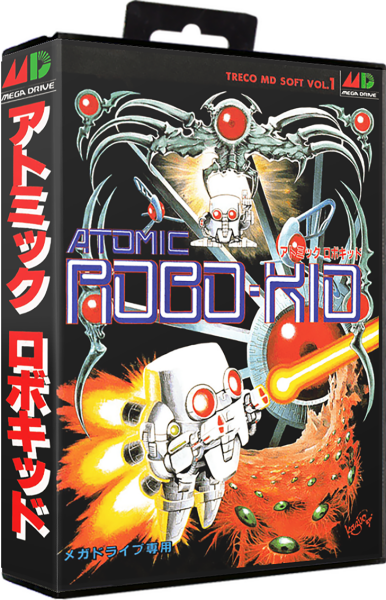 Atomic Robo Kid (JP) (CIB) (mint condition) - Sega Mega Drive