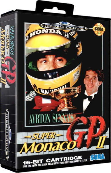 Ayrton Sennas Super Monaco GP II (EU) (OVP) (gebraucht) - Sega Mega Drive