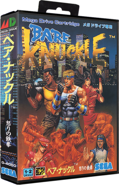 Bare Knuckle (JP) (CIB) (acceptable) - Sega Mega Drive