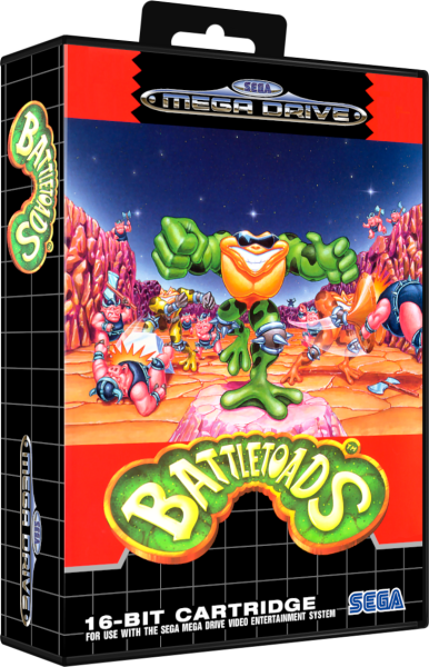 Battletoads (EU) (CIB) (very good condition) - Sega Mega Drive