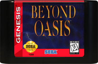 Beyond Oasis (US) (lose) (very good condition) - Sega Mega Drive