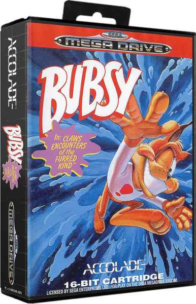 Bubsy (EU) (CIB) (acceptable) - Sega Mega Drive