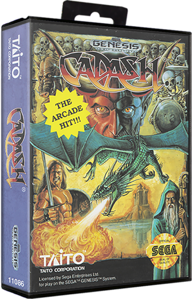 Cadash (US) (CIB) (very good condition) - Sega Mega Drive