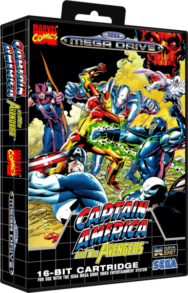 Captain America (EU) (OVP) (sehr guter Zustand) - Sega Mega Drive