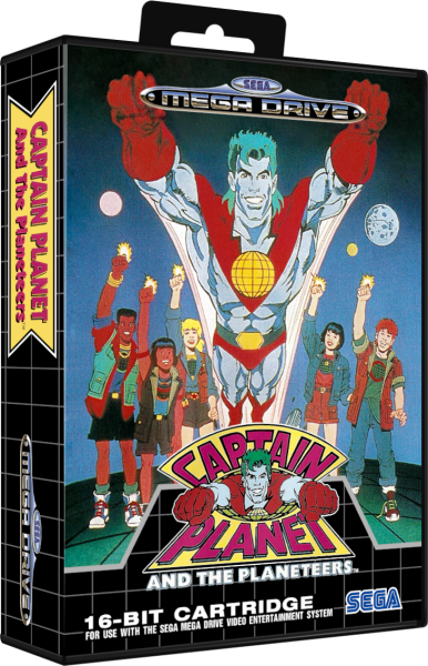 Captain Planet (EU) (OVP) (sehr guter Zustand) - Sega Mega Drive