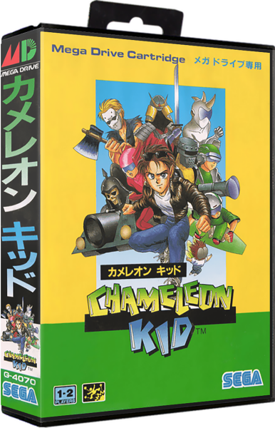 Chameleon Kid (JP) (OVP) (sehr guter Zustand) - Sega Mega Drive