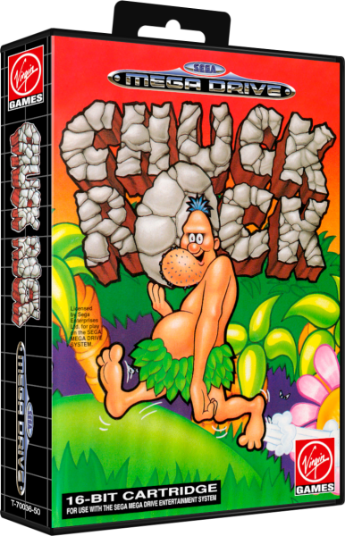 Chuck Rock (EU) (OVP) (sehr guter Zustand) - Sega Mega Drive