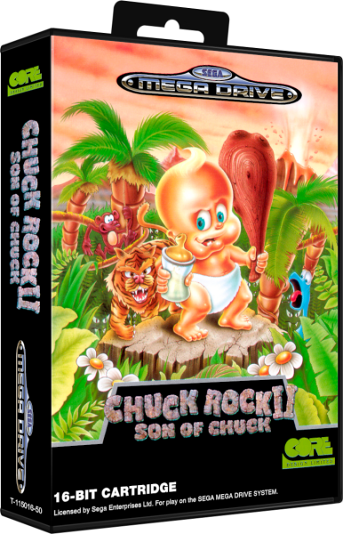 Chuck Rock 2 – Son of Chuck (EU) (CIB) (acceptable) - Sega Mega Drive