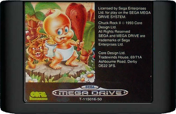 Chuck Rock 2 – Son of Chuck (EU) (lose) (very good condition) - Sega Mega Drive