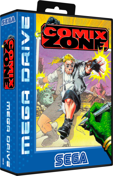 Comix Zone (EU) (OVP) (sehr guter Zustand) - Sega Mega Drive