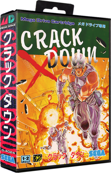 Crack Down (JP) (CIB) (very good condition) - Sega Mega Drive