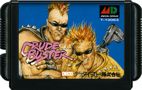 Crude Buster (JP) (lose) (very good condition) - Sega Mega Drive