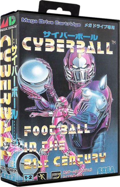 Cyberball (JP) (CIB) (very good condition) - Sega Mega Drive