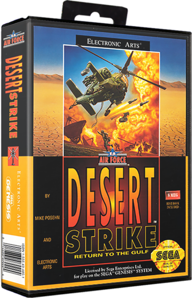 Desert Strike (US) (CIB) (very good condition) - Sega Mega Drive