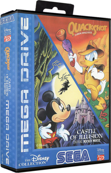 Disney Collection - Castle of Illusion & Quackshot (EU) (OVP) (neu) - Sega Mega Drive