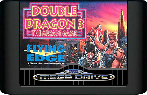 Double Dragon III (EU) (lose) (very good condition) - Sega Mega Drive