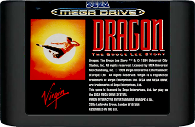 Dragon – Bruce Lee Story (EU) (lose) (gebraucht) - Sega Mega Drive