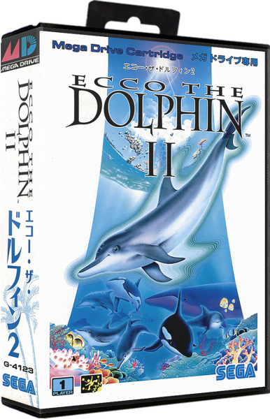 Ecco the Dolphin II (JP) (OVP) (sehr guter Zustand) - Sega Mega Drive