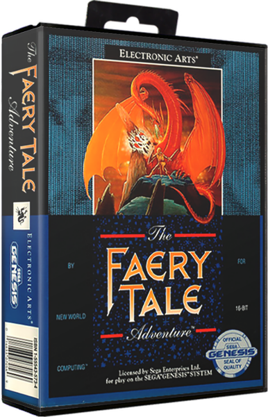 Faery Tale Adventure (US) (OVP) (sehr guter Zustand) - Sega Mega Drive