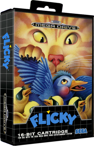 Flicky (EU) (CIB) (very good condition) - Sega Mega Drive