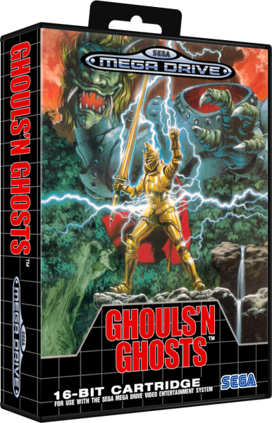 Ghouls n Ghosts (EU) (CIB) (acceptable) - Sega Mega Drive