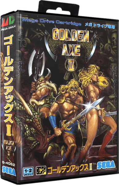 Golden Axe II/2 (JP) (CIB) (acceptable) - Sega Mega Drive