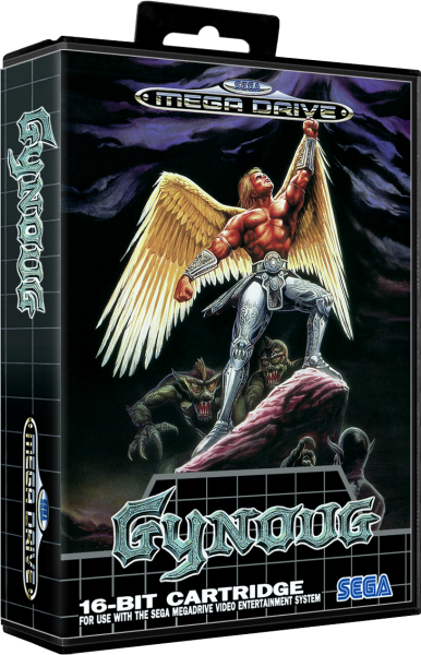 Gynoug (EU) (OVP) (neuwertiger Sammlerzustand) - Sega Mega Drive